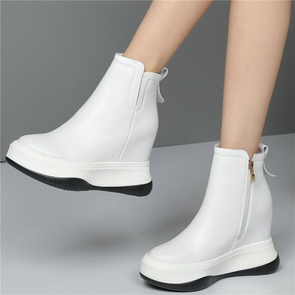 boots trainers shoes women cow leather wedges high heel motorcycle ankle female round toe fashion sneakers platform pumps, Black
boots trainers shoes women cow leather wedges high heel motorcycle ankle female round toe fashion sneakers platform pumps, Black