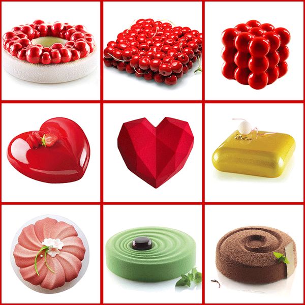 cake decorating mold 3d silicone molds baking dish tools for heart round cakes chocolate brownie mousse make dessert pan
cake decorating mold 3d silicone molds baking dish tools for heart round cakes chocolate brownie mousse make dessert pan