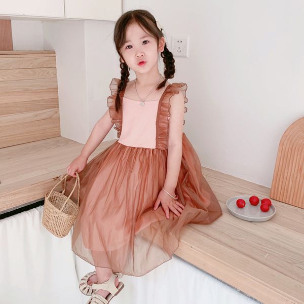 summer dress girll color flying sleeve dress baby sweet fluffy dress princess, Red;yellow
summer dress girll color flying sleeve dress baby sweet fluffy dress princess, Red;yellow