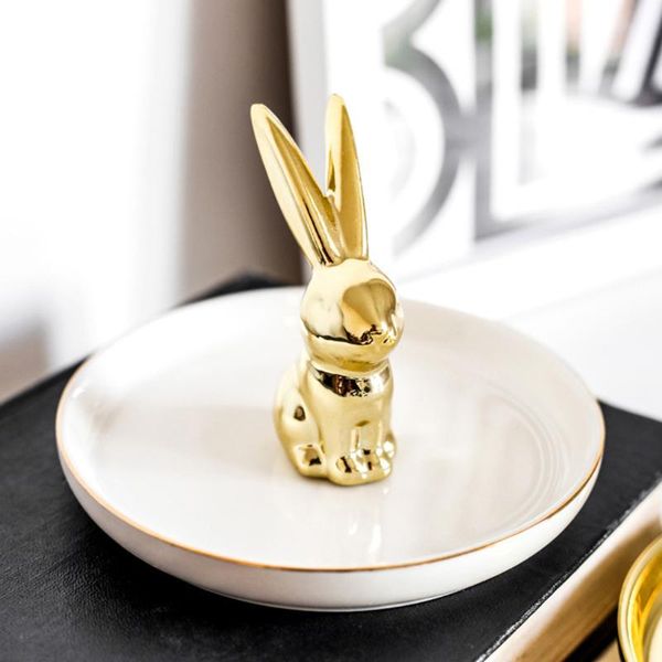 kitchen storage & organization gold-plated jewelry plate home decoration ring beautiful ceramics 
kitchen storage & organization gold-plated jewelry plate home decoration ring beautiful ceramics