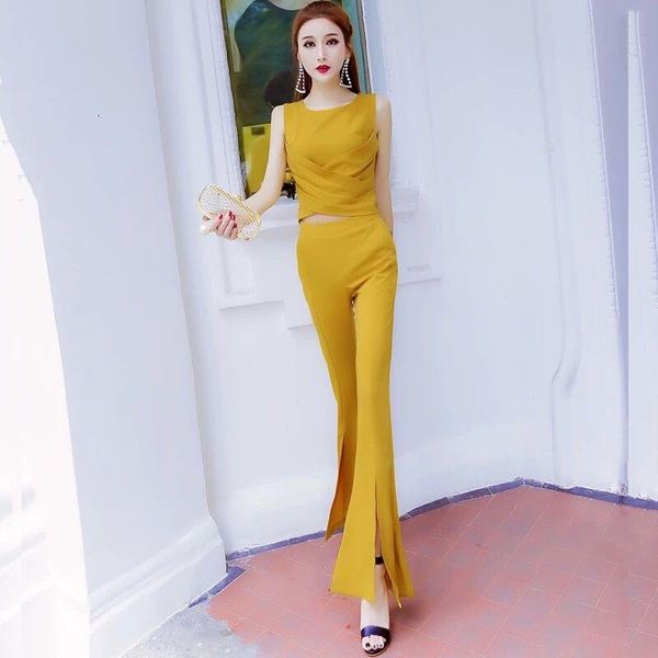women's two piece pants women 2021 summer fashion set female pant suits ol temperament o-neck vest + high waist flare elegant two-piece, White
women's two piece pants women 2021 summer fashion set female pant suits ol temperament o-neck vest + high waist flare elegant two-piece, White
