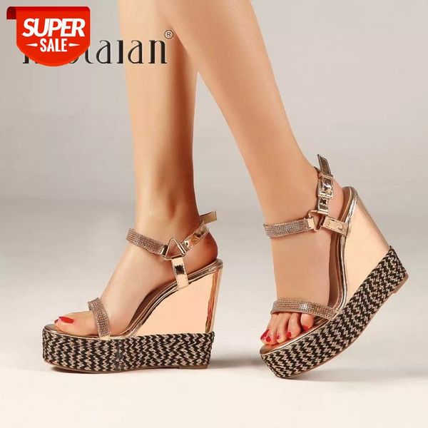 2019 summer women platform sandals ankle strap wedge espadrilles women high heels sandals casual shoes woman gold silver #ze9w, Black
2019 summer women platform sandals ankle strap wedge espadrilles women high heels sandals casual shoes woman gold silver #ze9w, Black