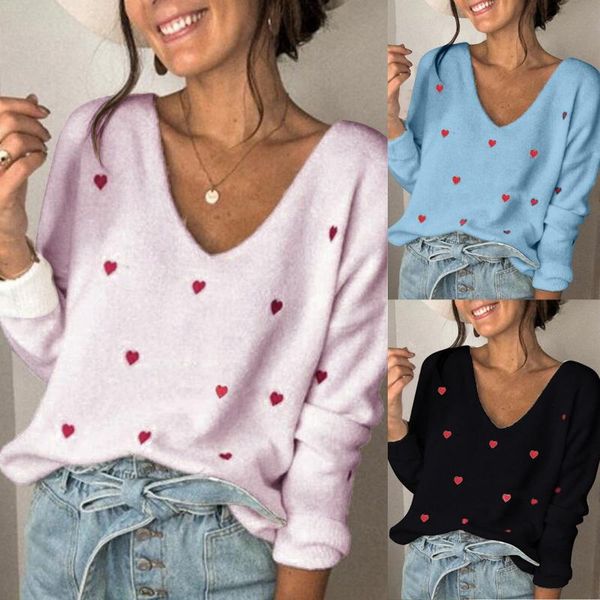 women's sweaters women valentine's day heart printed pullover sweater long sleeve v-neck early autumn soft fabric top, White;black
women's sweaters women valentine's day heart printed pullover sweater long sleeve v-neck early autumn soft fabric top, White;black
