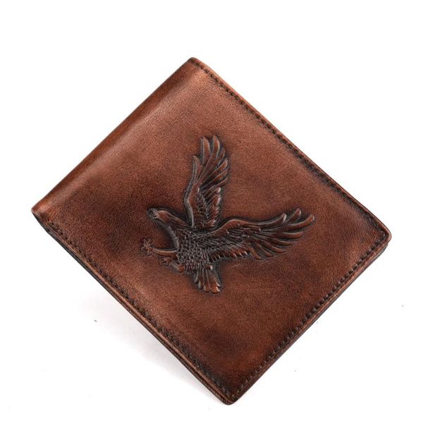 wallets genuine leather short wallet for men eagle pattern brush color cash clips coin pocket card holder bifold purse, Red;black
wallets genuine leather short wallet for men eagle pattern brush color cash clips coin pocket card holder bifold purse, Red;black
