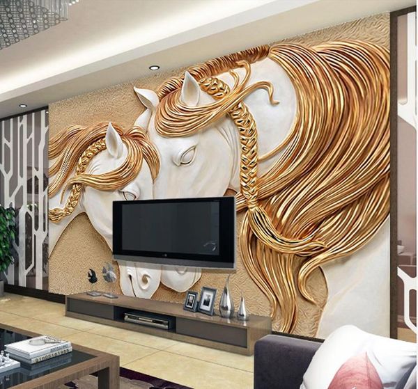 wallpapers custom mural po wallpaper 3d stereo embossed horse living room tv backdrop wall art painting paper
wallpapers custom mural po wallpaper 3d stereo embossed horse living room tv backdrop wall art painting paper