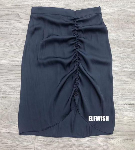 skirts woman navy viscose skirt high waist elastic cinched front with slit fashion short 2022ss, Black
skirts woman navy viscose skirt high waist elastic cinched front with slit fashion short 2022ss, Black