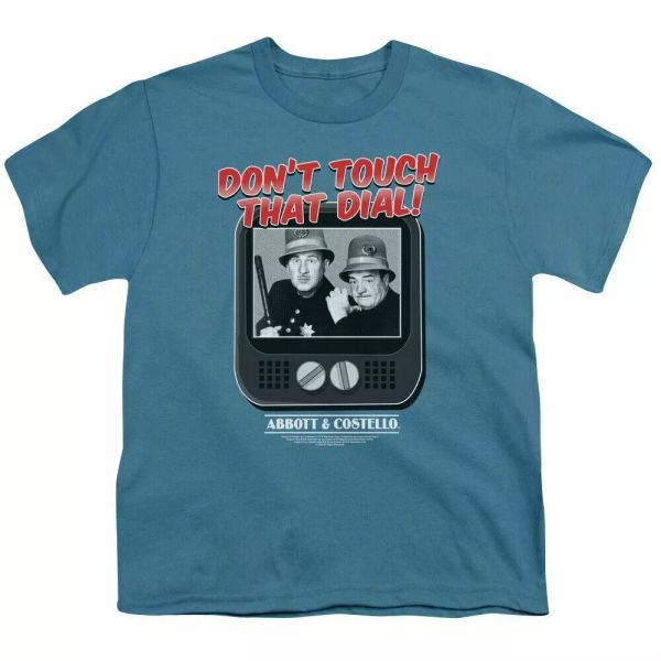 abbott & costello that dial kids youth t shirt licensed comedy tee slate, White;black
abbott & costello that dial kids youth t shirt licensed comedy tee slate, White;black