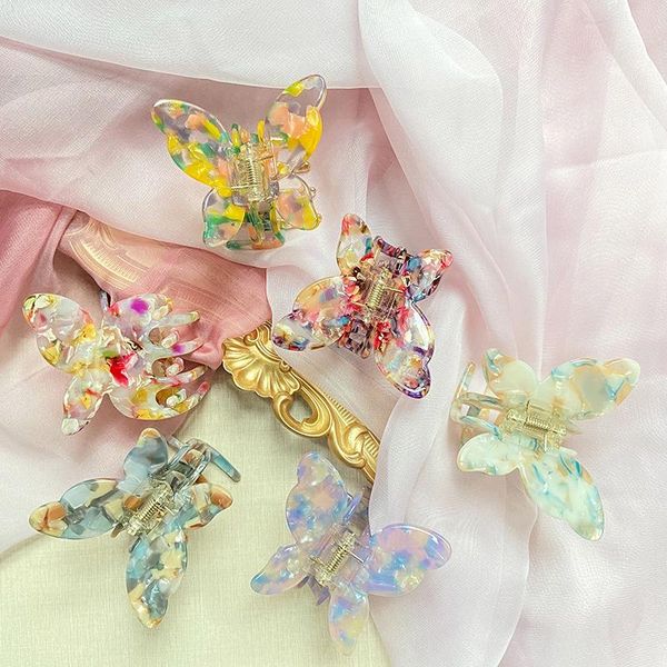 hair accessories acrylic butterfly claw clips crab fashion women hairpins barrette colored, Slivery;white
hair accessories acrylic butterfly claw clips crab fashion women hairpins barrette colored, Slivery;white