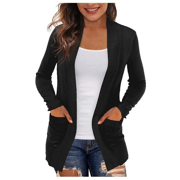 women's knits & tees autumn elegant cardigans 2021 loose casual long sleeve solid soft cotton open front cardigan temperamental smooth, White
women's knits & tees autumn elegant cardigans 2021 loose casual long sleeve solid soft cotton open front cardigan temperamental smooth, White