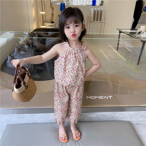 good quality factory price fashion selling children's floral lace sleeveless round neck cotton two-piece suit clothing sets, White
good quality factory price fashion selling children's floral lace sleeveless round neck cotton two-piece suit clothing sets, White
