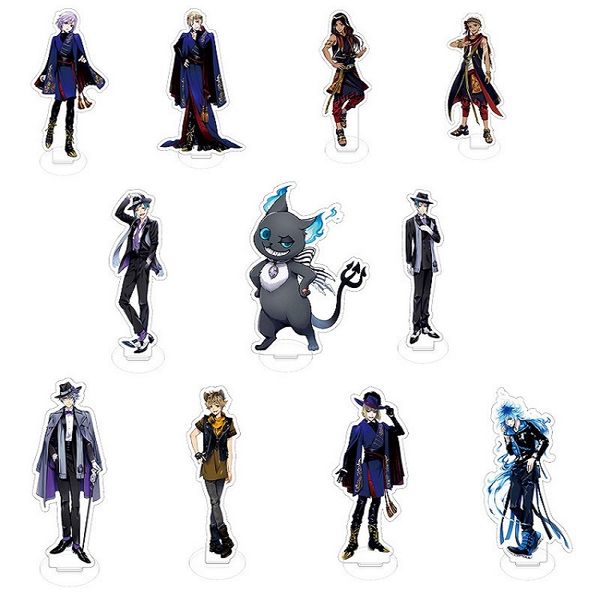 10Pieces/Lot 2022 Japan Twisted Wonderland Acrylic Figure Stand Model Plate Desk Decor Cosplay Xmas Keychains
10Pieces/Lot 2022 Japan Twisted Wonderland Acrylic Figure Stand Model Plate Desk Decor Cosplay Xmas Keychains