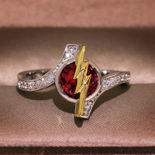 cluster rings red and white ring fashion birthday gift crystals jewelry, Golden;silver
cluster rings red and white ring fashion birthday gift crystals jewelry, Golden;silver