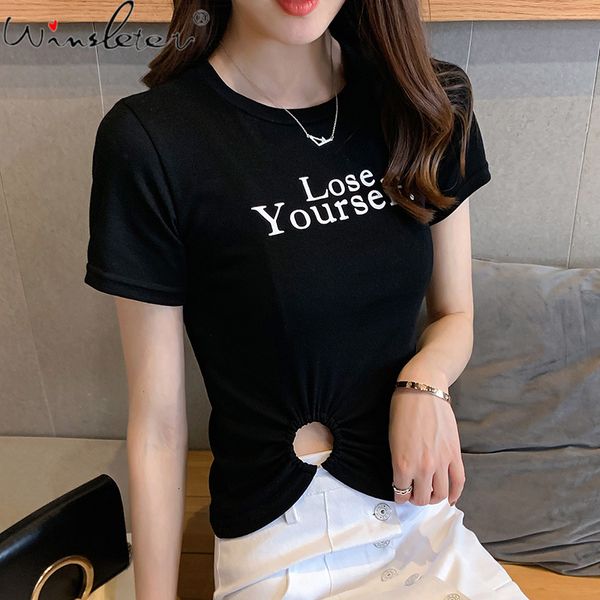 women's t-shirt summer cotton short european clothes girls hollow out print letter women sleeve tees 2021 t12102a oajt, White
women's t-shirt summer cotton short european clothes girls hollow out print letter women sleeve tees 2021 t12102a oajt, White