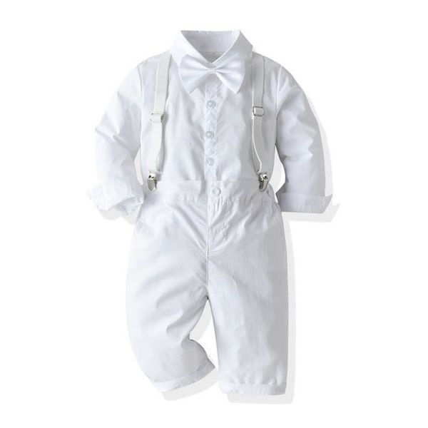 kids clothing sets boy suit boys outfits children clothes shirt trousers back lead knot multi-piece children's dress performance b9417, White
kids clothing sets boy suit boys outfits children clothes shirt trousers back lead knot multi-piece children's dress performance b9417, White