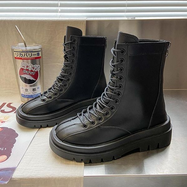 boots med heel women's low shoes zipper boots-women round toe ankle autumn over-the-knee ladies rubber 2021 flat lolita rock, Black
boots med heel women's low shoes zipper boots-women round toe ankle autumn over-the-knee ladies rubber 2021 flat lolita rock, Black