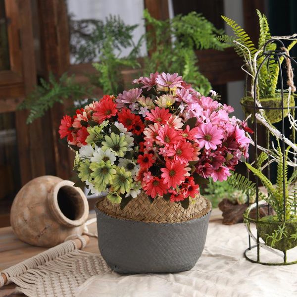 9 fork sunflower artificial flowers bouquet plastic accessories home living room wedding table decoration flower
9 fork sunflower artificial flowers bouquet plastic accessories home living room wedding table decoration flower