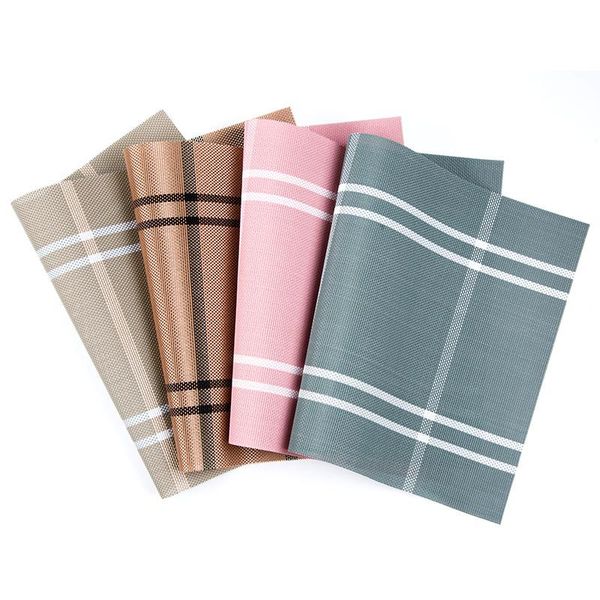 table runner 30x45cm grid placemats stain resistant non-slip geometric plate pad mat washable stylish teslin mats
table runner 30x45cm grid placemats stain resistant non-slip geometric plate pad mat washable stylish teslin mats