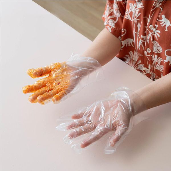 disposable gloves 200pcs pe kitchen one-off bbq cooking plastic clear thickened for household bathroom cleaning
disposable gloves 200pcs pe kitchen one-off bbq cooking plastic clear thickened for household bathroom cleaning
