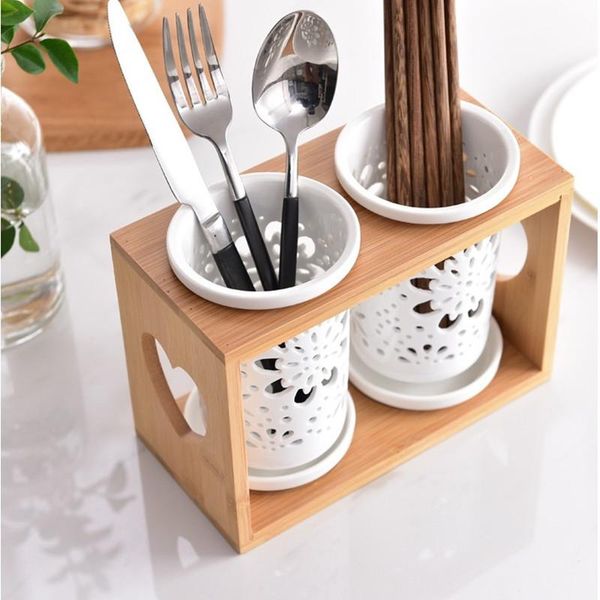 storage bottles & jars korean style ceramic chopsticks tube wall-mounted chopstick holder porous drain hollow double box
storage bottles & jars korean style ceramic chopsticks tube wall-mounted chopstick holder porous drain hollow double box