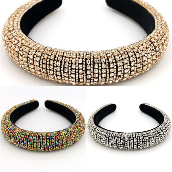 new baroque full crystal headbands hair bands for women brides shiny padded diamond headband hair fashion party jewelry accessories 210 u2, Silver
new baroque full crystal headbands hair bands for women brides shiny padded diamond headband hair fashion party jewelry accessories 210 u2, Silver