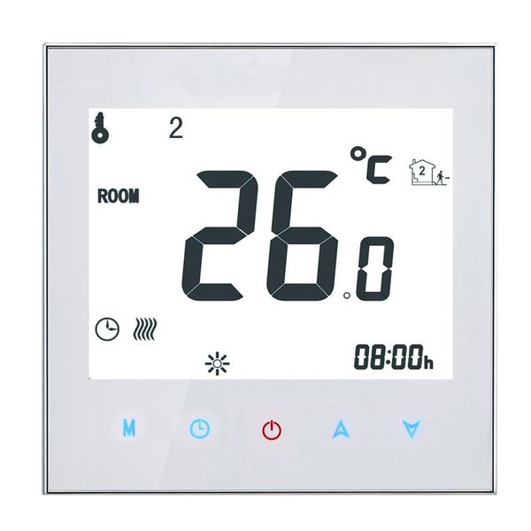 smart home control weekly programmable 5a 110-230v lcd display touch screen water heating thermostat room temperature controller safe househ
smart home control weekly programmable 5a 110-230v lcd display touch screen water heating thermostat room temperature controller safe househ