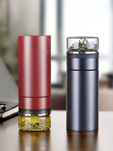 simple 304 stainless steel tea separation vacuum cup men's portable car office sealed leak-proof water bubble teacup bottles
simple 304 stainless steel tea separation vacuum cup men's portable car office sealed leak-proof water bubble teacup bottles