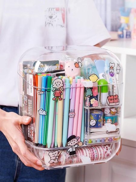 pencil bags large capacity storage case container makeup organizer box desksundries stationery cute school supplies
pencil bags large capacity storage case container makeup organizer box desksundries stationery cute school supplies