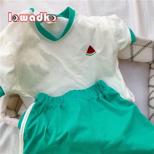 lawadka summer kids girls boys clothes sets casual cotton t-shirt+ short pants 2pcs children fashion baby for clothing, White
lawadka summer kids girls boys clothes sets casual cotton t-shirt+ short pants 2pcs children fashion baby for clothing, White