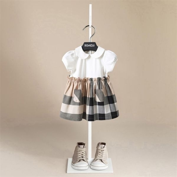 summer girls dress white doll lapel children's short-sleeved cotton princess kids es for 220309, Red;yellow
summer girls dress white doll lapel children's short-sleeved cotton princess kids es for 220309, Red;yellow