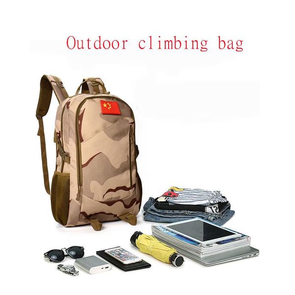 outdoor bags climbing large capacity backpack tactical oxford cloth camouflage waterproof breathable army fan bag
outdoor bags climbing large capacity backpack tactical oxford cloth camouflage waterproof breathable army fan bag