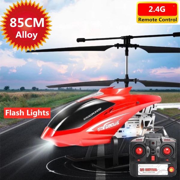2.4g 85cm large size remote control helicopter anti-fall toy alloy double flexible propeller anti-crash aircraft model gift boys drones
2.4g 85cm large size remote control helicopter anti-fall toy alloy double flexible propeller anti-crash aircraft model gift boys drones