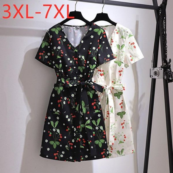 plus size dresses missfansiqi 2021 ladies summer for women v-neck short sleeve loose floral print belt dress 4xl 5xl 6xl 7xl, Black
plus size dresses missfansiqi 2021 ladies summer for women v-neck short sleeve loose floral print belt dress 4xl 5xl 6xl 7xl, Black