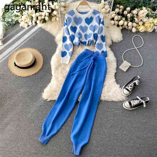 sweet women two pieces set pullover fashion lady wide leg pant knitted girls outfits casual loose suit 210601, White
sweet women two pieces set pullover fashion lady wide leg pant knitted girls outfits casual loose suit 210601, White