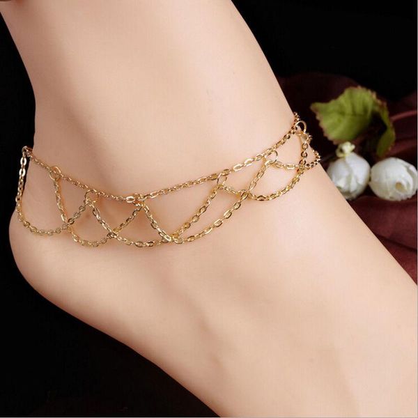 anklets 1piece arrival boho tassel foot chain charm gold for women ankle bracelet jewelry, Red;blue
anklets 1piece arrival boho tassel foot chain charm gold for women ankle bracelet jewelry, Red;blue