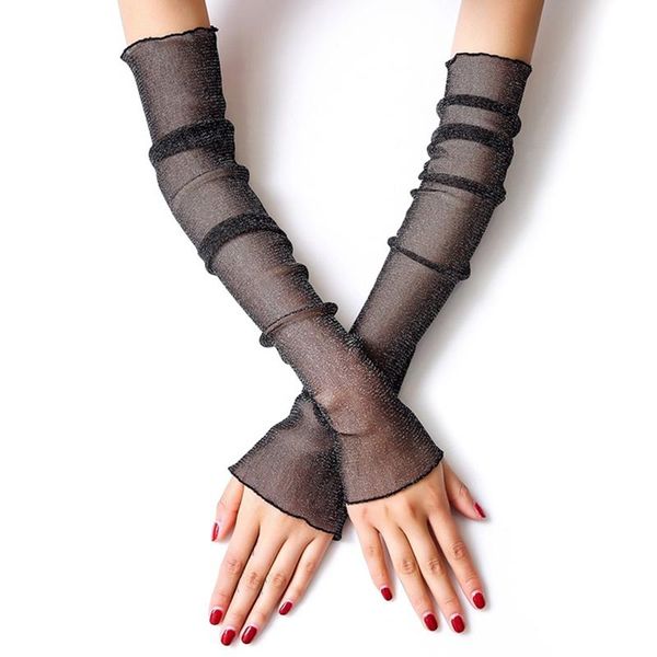 five fingers gloves silk summer thin mesh women girls driving sun protection long sleeve arm glove, Blue;gray
five fingers gloves silk summer thin mesh women girls driving sun protection long sleeve arm glove, Blue;gray