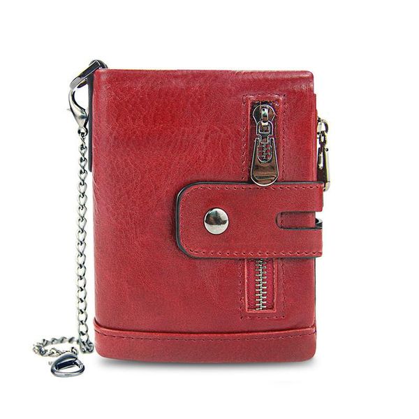 100% genuine leather woman wallets coin purse small mini card holder chain portfolio portomonee male walet pocket, Red;black
100% genuine leather woman wallets coin purse small mini card holder chain portfolio portomonee male walet pocket, Red;black
