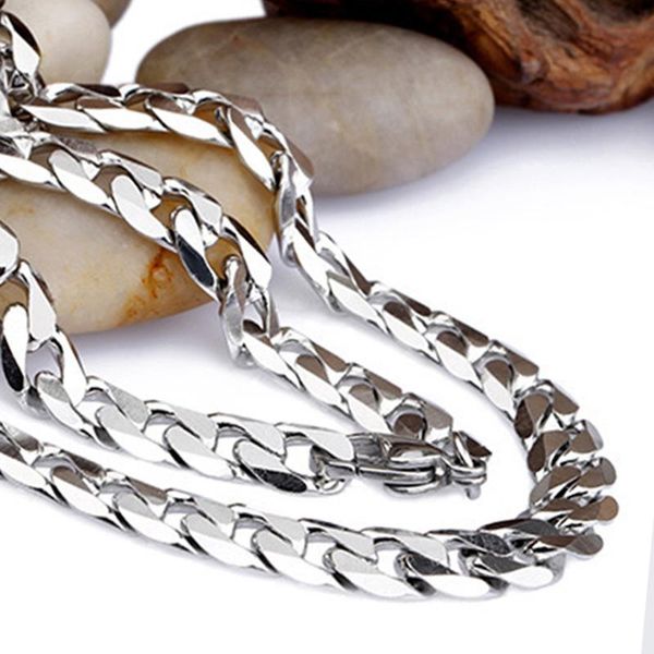 chains steel color necklaces mens stainless figaro long gold necklace large hip hop fashion jewelry on the neck steampunk, Silver
chains steel color necklaces mens stainless figaro long gold necklace large hip hop fashion jewelry on the neck steampunk, Silver