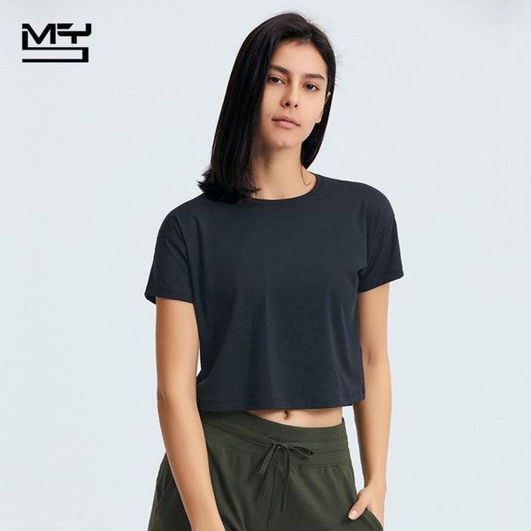 yoga outfit mys sports t-shirt short sleeve gym crop fitness women loose naked-feel fabric buttery-soft slim workout leisure blouse
yoga outfit mys sports t-shirt short sleeve gym crop fitness women loose naked-feel fabric buttery-soft slim workout leisure blouse