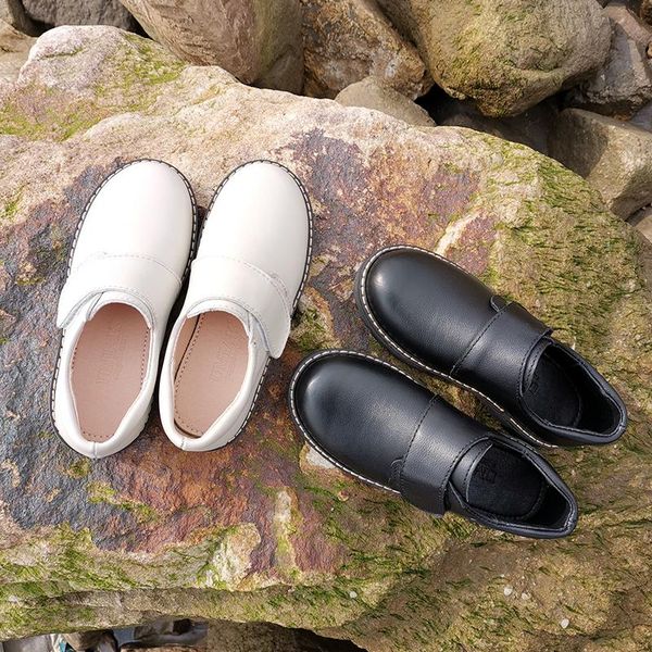 genuine leather shoes children spring autumn waterproof antiskid british style boys and girls student kids for girl boy flat, Black;grey
genuine leather shoes children spring autumn waterproof antiskid british style boys and girls student kids for girl boy flat, Black;grey
