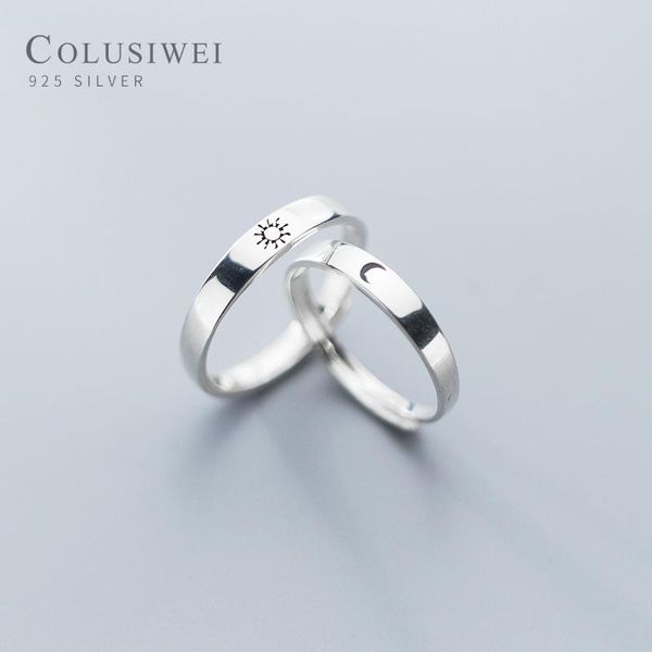 cluster rings colusiwei authentic 925 sterling silver sun and moon couple for women men open adjustable ring fashion fine jewelry, Golden;silver
cluster rings colusiwei authentic 925 sterling silver sun and moon couple for women men open adjustable ring fashion fine jewelry, Golden;silver