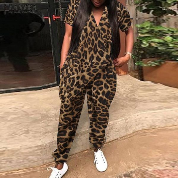women's jumpsuits & rompers leopard print overalls women's summer 2022 casual v neck playsuits female button harem pants plus size, Black;white
women's jumpsuits & rompers leopard print overalls women's summer 2022 casual v neck playsuits female button harem pants plus size, Black;white