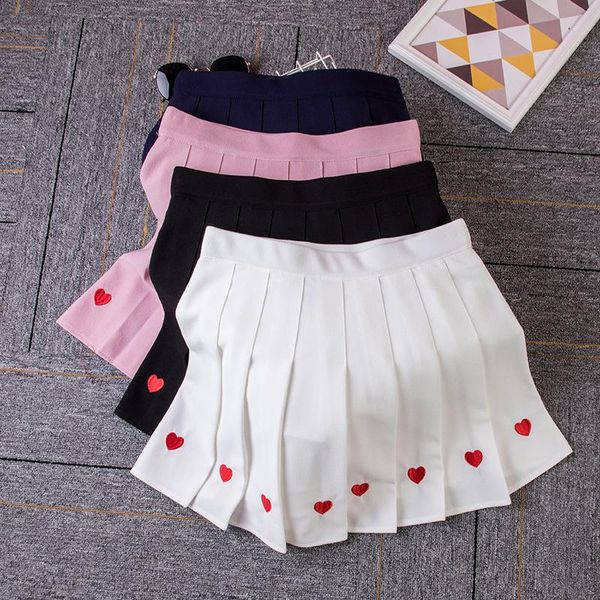 skirts 2021 summer women pleated harajuku fashion high waist love embroidery skirt woman heart a line mini, Black
skirts 2021 summer women pleated harajuku fashion high waist love embroidery skirt woman heart a line mini, Black