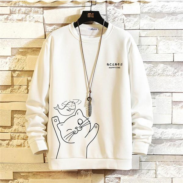 men's hoodies & sweatshirts kalilex autumn youthful vitality hoodless sweatshirt men outdoor casual sports japanese oversized pullover, Black
men's hoodies & sweatshirts kalilex autumn youthful vitality hoodless sweatshirt men outdoor casual sports japanese oversized pullover, Black