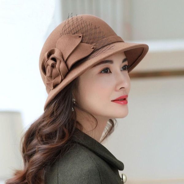 beckyruiwu women winter 100% wool felt hats lady party formal restore flower woolen fedora hat banquet grace headwear wide brim, Blue;gray
beckyruiwu women winter 100% wool felt hats lady party formal restore flower woolen fedora hat banquet grace headwear wide brim, Blue;gray