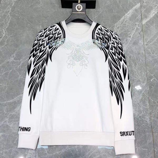 fashion fleece hoodies 020 sweater plush men's wing embroidery long sleeve t shirt thickened base autumn and winter, Black
fashion fleece hoodies 020 sweater plush men's wing embroidery long sleeve t shirt thickened base autumn and winter, Black