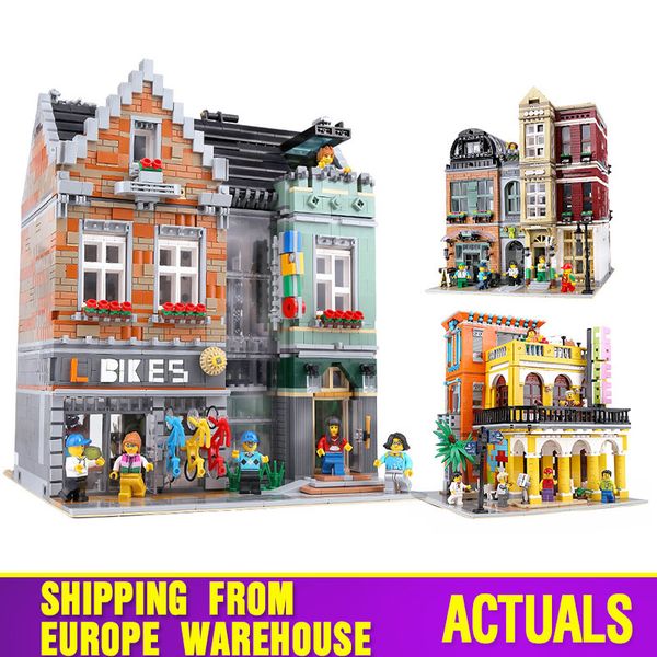 15034 streetview building blocks the cafe havana shining bike shop shoes store model assembly bricks kids christmas toys gifts 1008
15034 streetview building blocks the cafe havana shining bike shop shoes store model assembly bricks kids christmas toys gifts 1008