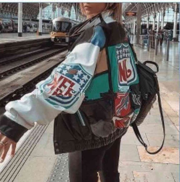 women's jackets big female casual jacket, autumn, loose long sleeve, hooded, letter print, cardigan for men and women. z9iz, Black;brown
women's jackets big female casual jacket, autumn, loose long sleeve, hooded, letter print, cardigan for men and women. z9iz, Black;brown