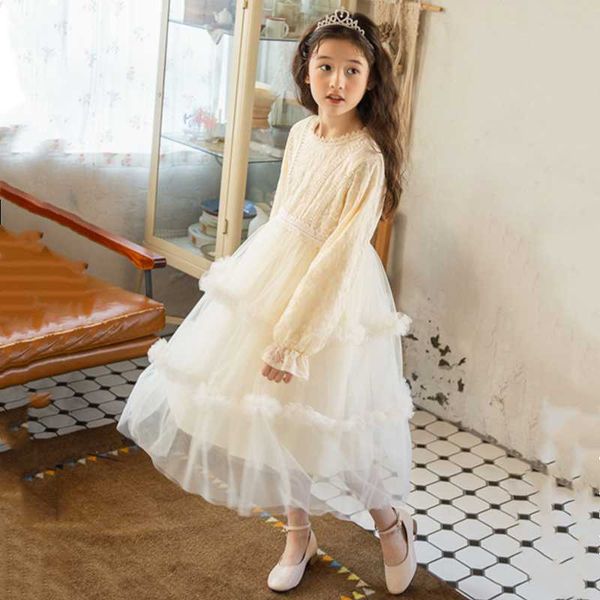 girl's dresses princess dress elegant spring long sleeve mesh 4-14 years teen girl tiered kids for children's clothing, Red;yellow
girl's dresses princess dress elegant spring long sleeve mesh 4-14 years teen girl tiered kids for children's clothing, Red;yellow