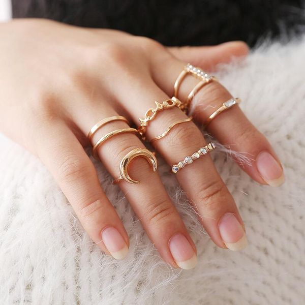 wedding rings fashion moon star ring set for women 2021 jewelry female trend gothic slytherin gifts the year wholesale 11pcs/s, Slivery;golden
wedding rings fashion moon star ring set for women 2021 jewelry female trend gothic slytherin gifts the year wholesale 11pcs/s, Slivery;golden