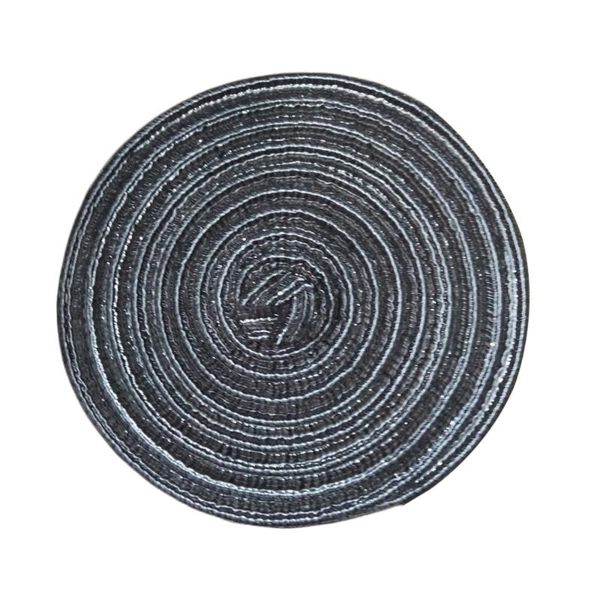 mats & pads round cotton linen woven placemat western food pad kitchen non-slip heat resistant table mat for dining (black,)
mats & pads round cotton linen woven placemat western food pad kitchen non-slip heat resistant table mat for dining (black,)